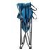 Inklapbare campingstoel Aktive Blauw 48 x 86 x 50 cm (2 Stuks)