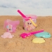 Conjunto de brinquedos de praia Barbie 8 Peças 18 x 16 x 18 cm