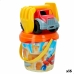 Strandspielzeuge-Set Colorbaby Ø 18 cm Polypropylen (16 Stück)