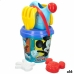 Set de Juguetes de Playa Mickey Mouse Ø 18 cm (16 Unidades)