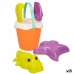 Strandlekesett Colorbaby Ø 18 cm polypropylen (15 enheter)