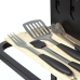 Set med Redskap för Barbecue Aktive 4 Delar Grill Rostfritt stål 10 x 42 x 4 cm (4 antal)