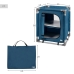 Armoire de camping Aktive Bleu Pliable 56 x 66 x 46 cm 2 Unités