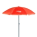 Parasol Aktive UV50 Ø 180 cm Coral Poliéster Alumínio 180 x 187 x 180 cm (12 Unidades)