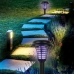 Solar garden lights Aktive polypropylene 14 x 42 x 14 cm (4 Units)