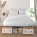 Bedding set HappyFriday BASIC White Super king 28 x 4 x 38 cm