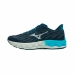 Hardloopschoenen voor Volwassenen Mizuno Wave Sky 8 Blauw Grijs