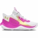 Basketballsko for voksne Under Armour Gs Jet '23 Hvit