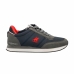 Casual Sneakers U.S. Grand Polo Rennes Essential Nbk Blauw Grijs