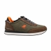 Casual Sneakers U.S. Grand Polo Rennes Essential Nbk Olijf Lichtbruin