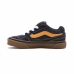 Casual Kindersneakers Vans Caldrone YT Gum Zwart