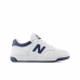 Buty sportowe Casual Dziecięce New Balance 480 Niebieski Biały