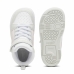 Chaussures casual enfant Puma Rebound V6 Mid Infantil Blanc