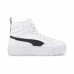 Baskets Casual pour Femme Puma Karmen Mid Blanc