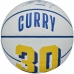 Basketbalová lopta Wilson Player Icon Mini Curry Biela (Veľkosť 3)