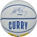 Ballon de basket Wilson Player Icon Mini Curry Blanc (Taille 3)