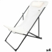 Chaise longue inclinable Aktive Blanc 53 x 87 x 78 cm (4 Unités)