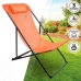 Liggende ligstoel Aktive Oranje 53 x 87 x 78 cm (4 Stuks)