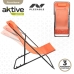 Lettino reclinabile Aktive Arancio 53 x 87 x 78 cm (4 Unità)