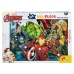 Dječje Puzzle The Avengers Dvostrano 108 Dijelovi 70 x 1,5 x 50 cm (6 kom.)