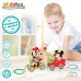 Juguete de arrastre Disney Madera (6 Unidades)