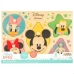 Puzzle Infantil de Madera Disney + 2 Años 5 Piezas (12 Unidades)