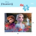 Gyermek Puzzle Frozen Kétoldalú 4 az 1-ben 48 Darabok 35 x 1,5 x 25 cm (6 egység)