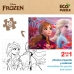 Barnpussel Frozen Dubbelsidig 60 Delar 70 x 1,5 x 50 cm (12 antal)