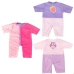 Doll's clothes Colorbaby 3 Pieces 6 Units