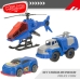 Fahrzeuge-Set Colorbaby 20 x 12 x 8,5 cm 6 Stück 3 Stücke Polizei