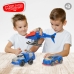 Set of cars Colorbaby 20 x 12 x 8,5 cm 6 Units 3 Pieces Police Officer