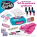 Set de Manicura Cra-Z-Art Shimmer 'n Sparkle Style Deluxe 14 x 6 x 10 cm 4 Unidades Infantil