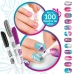 Set dei Manicure Cra-Z-Art Shimmer 'n Sparkle Style Deluxe 14 x 6 x 10 cm 4 Unità Per bambini