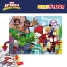 Kinderpuzzel Spidey Dubbelzijdig 24 Onderdelen 70 x 1,5 x 50 cm (6 Stuks)