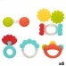 Kit de hochets Colorbaby 6 Pièces 12,5 x 1,5 x 6,5 cm (6 Unités)