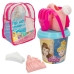 Conjunto de brinquedos de praia Disney Princess Polipropileno 18 x 16 x 18 cm Ø 18 cm (12 Unidades)