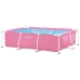 Piscina Desmontável Intex Small Frame Familiar 28266NP Cor de Rosa 220 x 60 x 150 cm