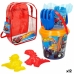 Set de jouets de plage Hot Wheels Ø 18 cm polypropylène (12 Unités)