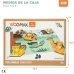 Puzzle Infantil de Madeira Woomax (12 Unidades)