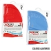 Badmuts Aktive Blauw Rood Polyester (24 Stuks)