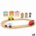 Train met circuit Woomax 6 Stuks 39 x 1 x 26 cm