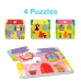 układanka puzzle Lisciani Carotina Baby 16 x 1 x 16,5 cm Farma 4 w 1