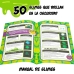 Научная игра Lisciani Night Slime ES (6 штук)