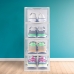 Stackable shoe box Max Home Balta 6 vnt. polipropileno ABS 23 x 14,5 x 33,5 cm