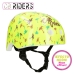 Kinder Fietshelm Colorbaby Neon Cali Vibes Geel (4 Stuks)