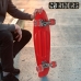 Skateboard Colorbaby Rosso (2 Unità)