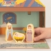 Christmas nativity set Woomax 15 Pieces Wood 25 x 20 x 24,5 cm