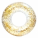 Aufblasbarer Donut-Schwimmhilfe Intex Durchsichtig Glitzernd Ø 119 cm (6 Stück)