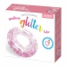 Bóia Insuflável Donut Intex Transparente Purpurina Ø 119 cm (6 Unidades)