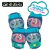 Set van Helm en Kniebeschermers Colorbaby Monster (4 Stuks)